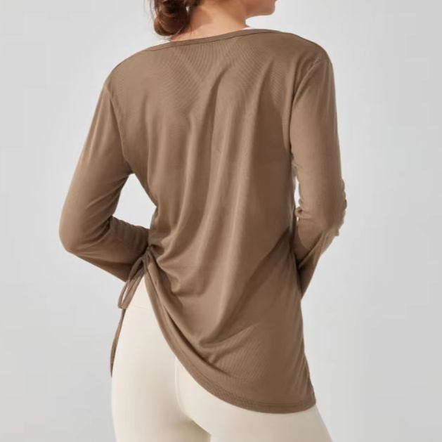 Camiseta deportiva de manga la - Pilate Yoga Workout reseña y precio
